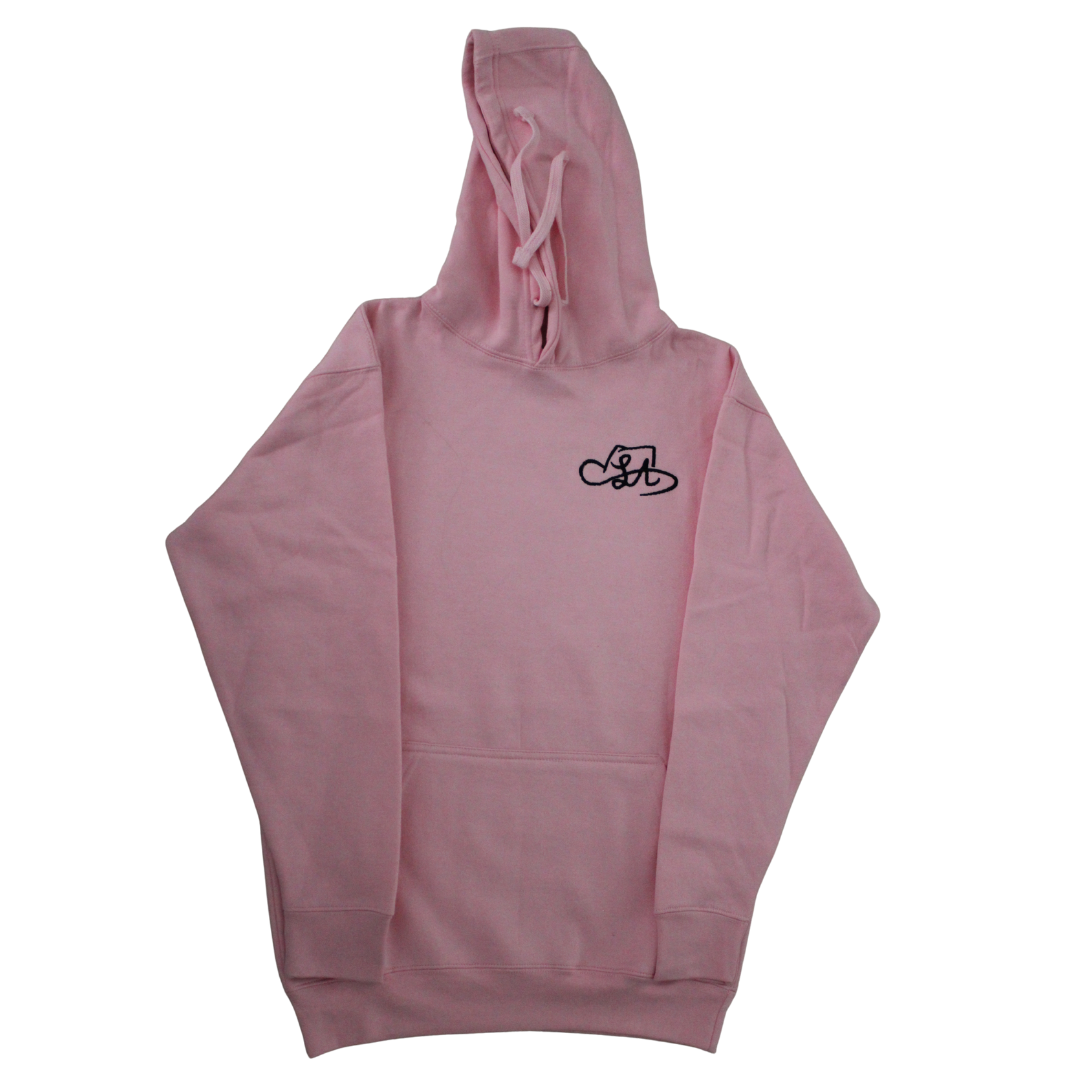 LA Shapes Pink Hoodie