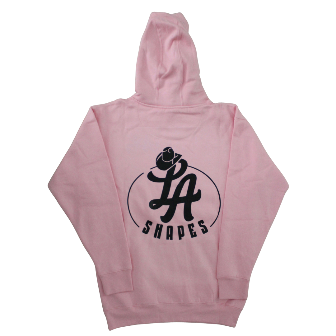 LA Shapes Pink Hoodie